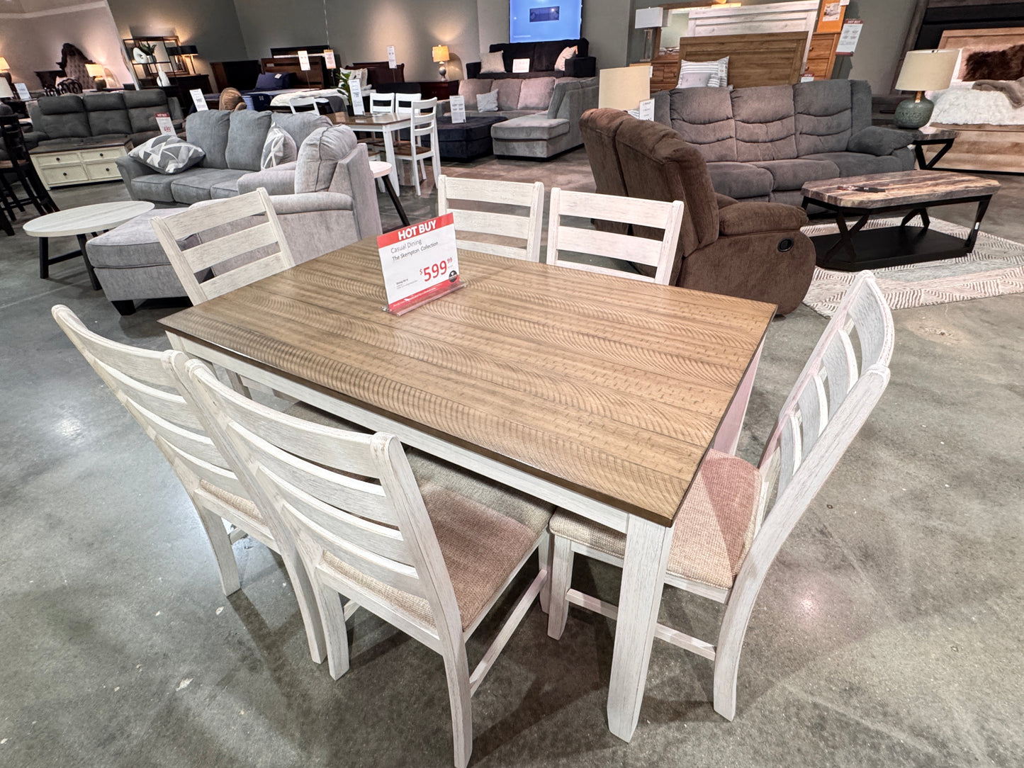 Ashley Furniture 7 pc dining set