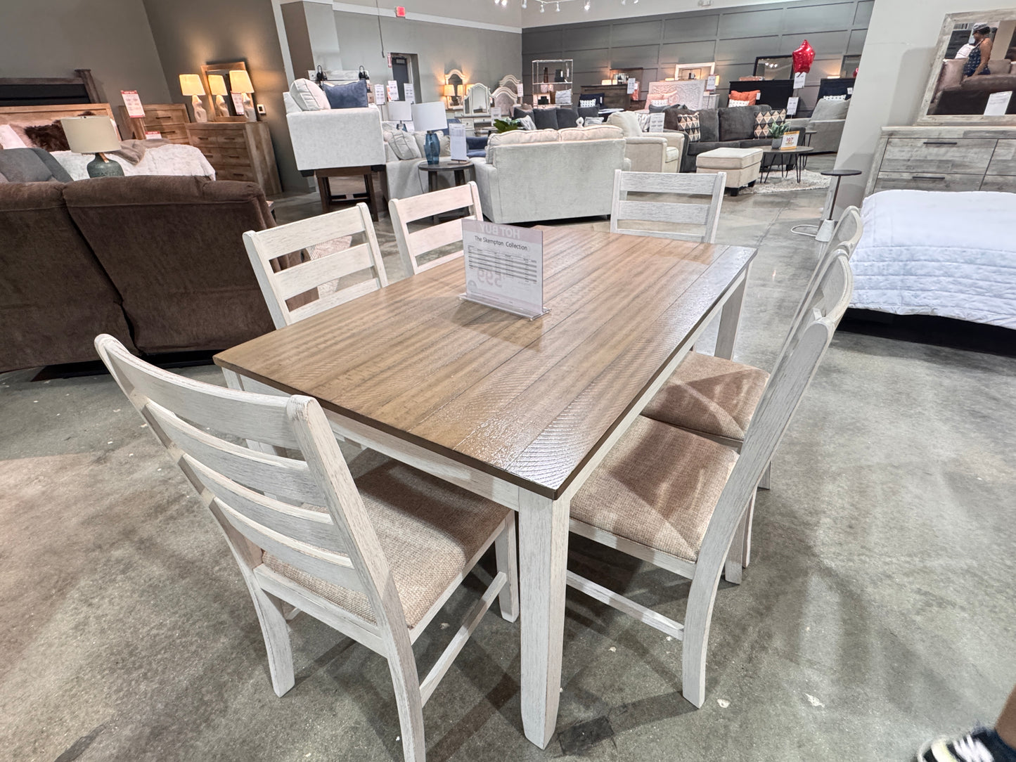 Ashley Furniture 7 pc dining set