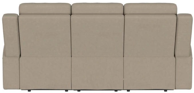 Coaster® Brentwood Taupe Manual Reclining Sofa