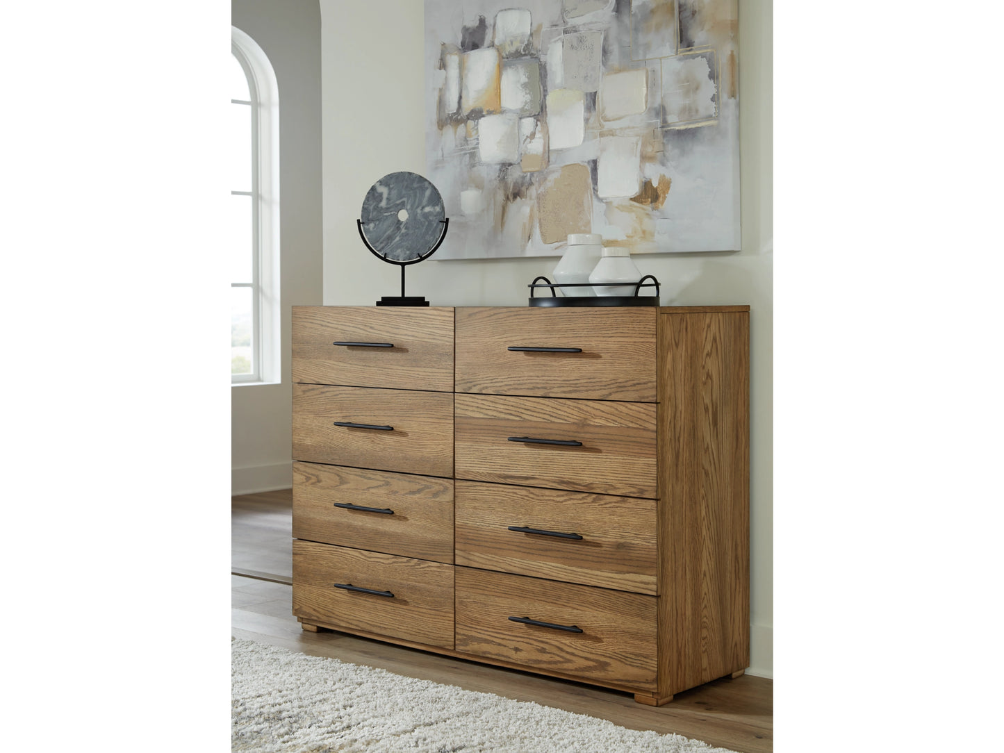 Ashley Furniture Dakmore 8 Drawer Dresser, Brown