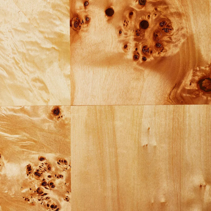 Ogden Burled Wood Console Table