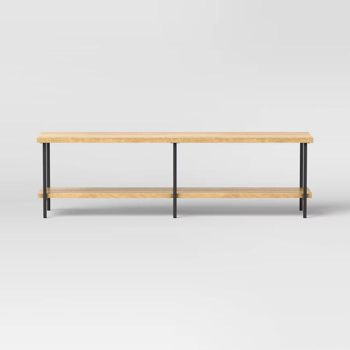 Wood and Metal TV Stand for TVs up to 60"