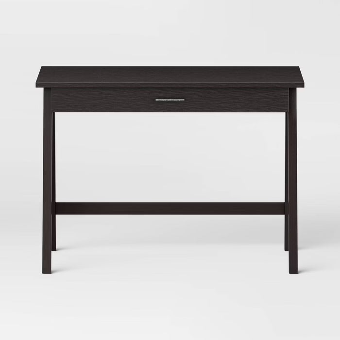 Paulo Wood Writing Desk with Drawer