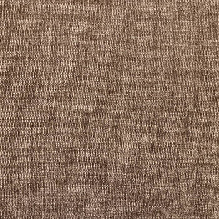 Corallina Upholstered Wooden Ottoman Natural Wood/Dark Brown