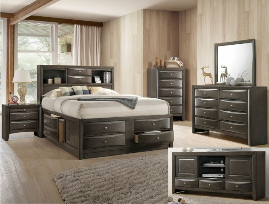 Crown Mark Emily Dresser in Grey