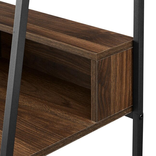 36-in Brown Modern/Contemporary Ladder Desk Hutch Included