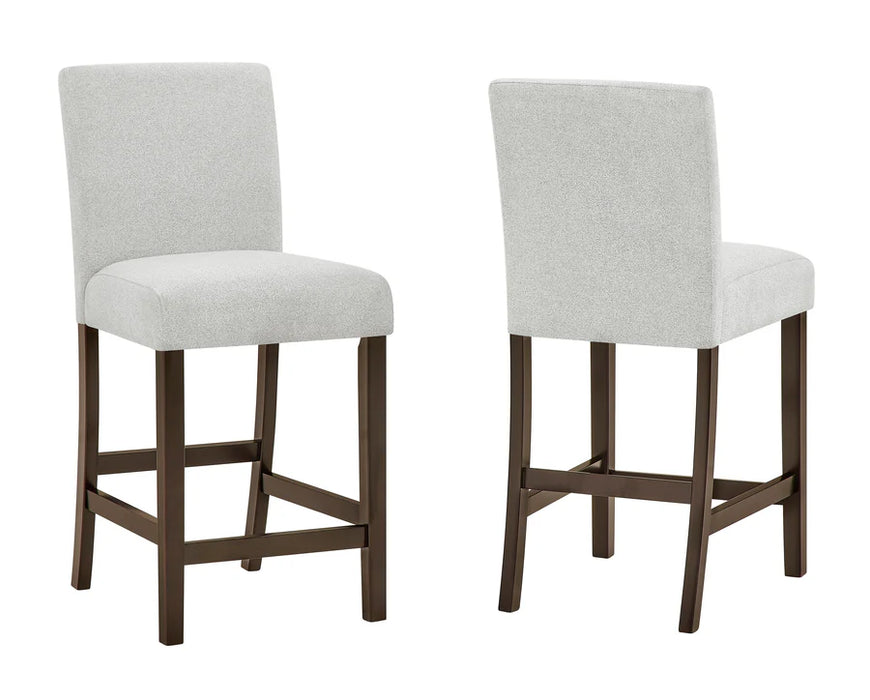Lennon Brown/Gray 5-Piece Counter Height Dining Set