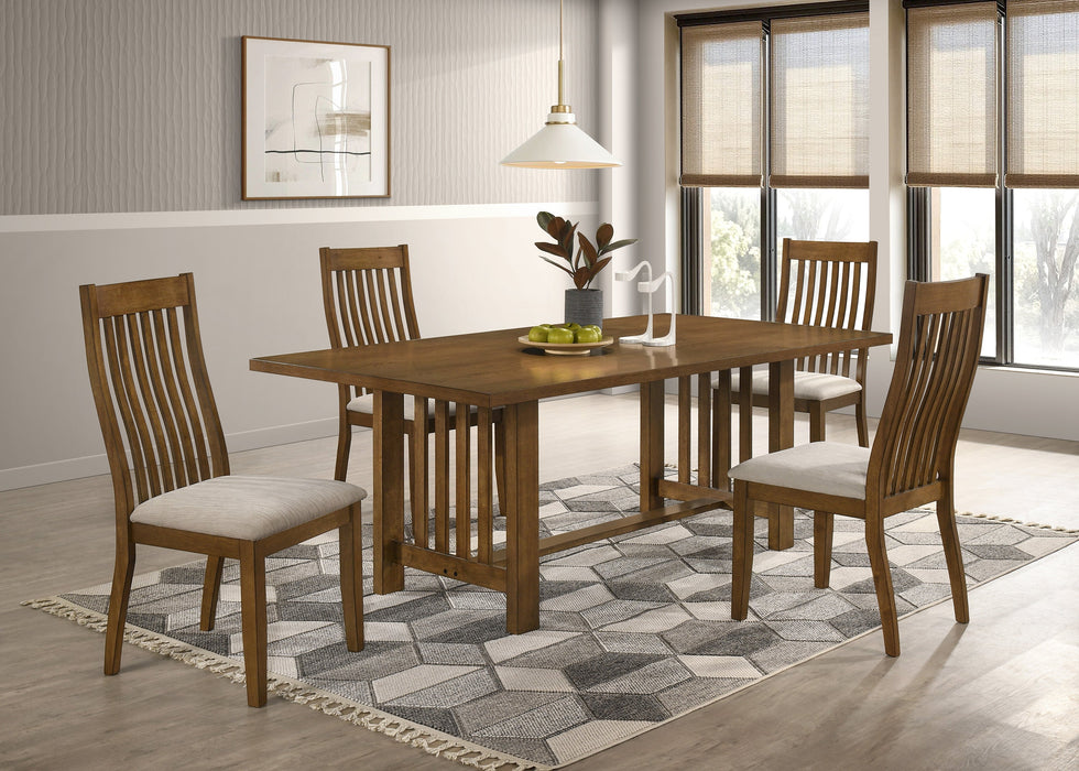 Glendale Brown Dining Room Set