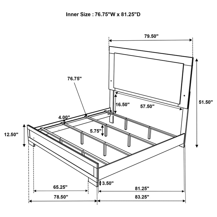 Hyland Eastern King & Queen Bed
