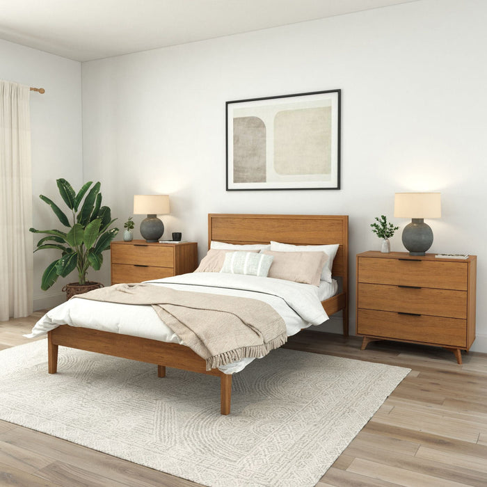 Haven Bed Solid Wood Queen Size