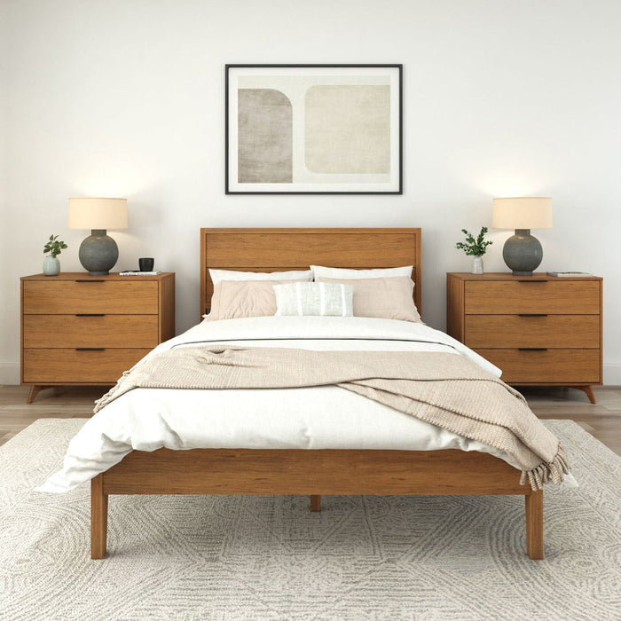 Haven Bed Solid Wood Queen Size