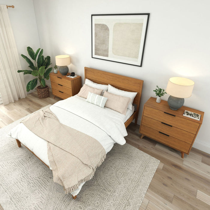 Haven Bed Solid Wood Queen Size