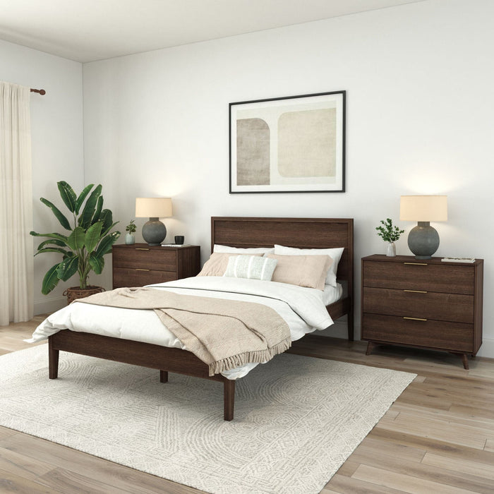 Haven Bed Solid Wood Queen Size