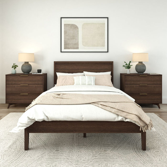 Haven Bed Solid Wood Queen Size