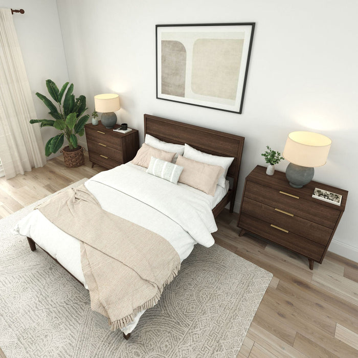 Haven Bed Solid Wood Queen Size