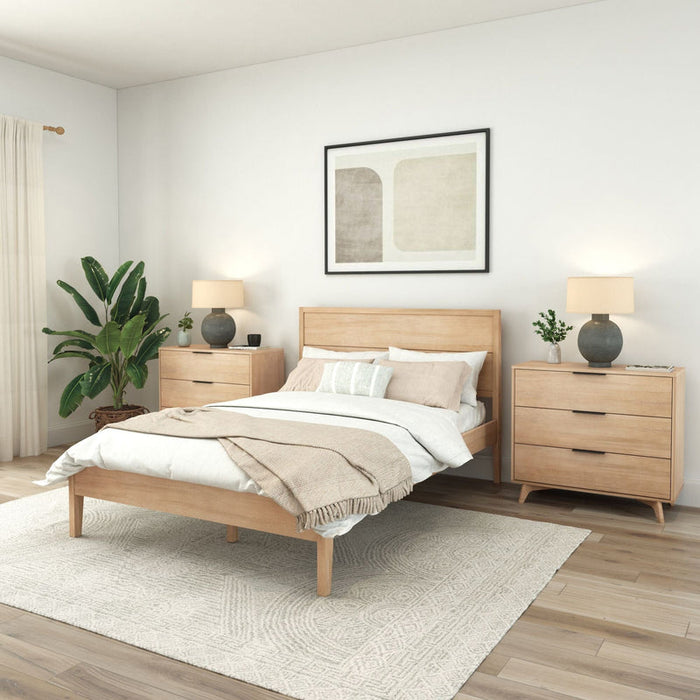 Haven Bed Solid Wood Queen Size
