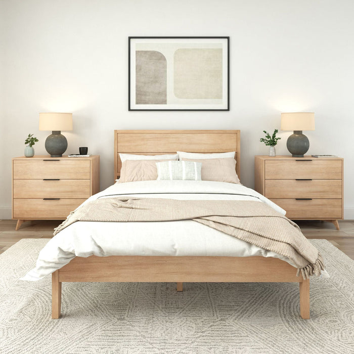 Haven Bed Solid Wood Queen Size