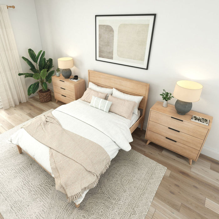 Haven Bed Solid Wood Queen Size