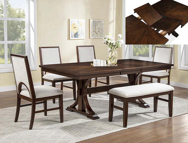 Conner Chalk/Gray Counter Height Dining Set