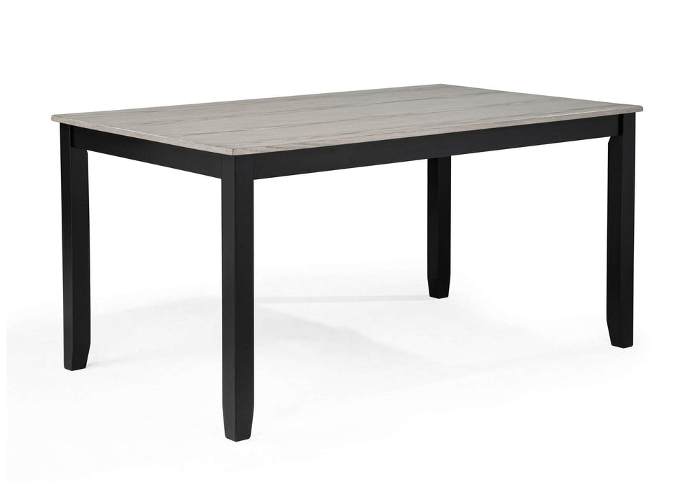 Lester Light Gray 6-Piece Dining Set