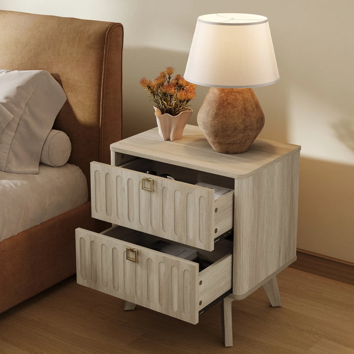 Brand New Assembled Nightstand - Modern style