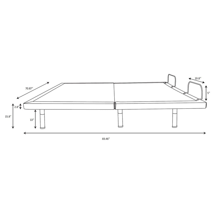 Negan Adjustable Bed Base