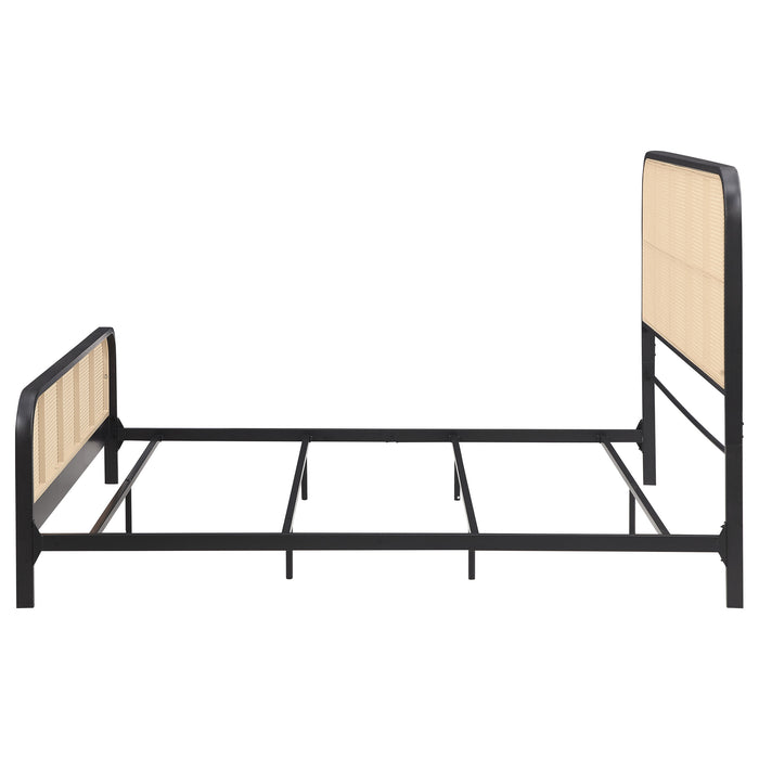 Lanewood Eastern King & Queen Bed Black & White