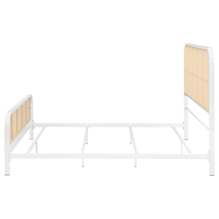 Lanewood Eastern King & Queen Bed Black & White