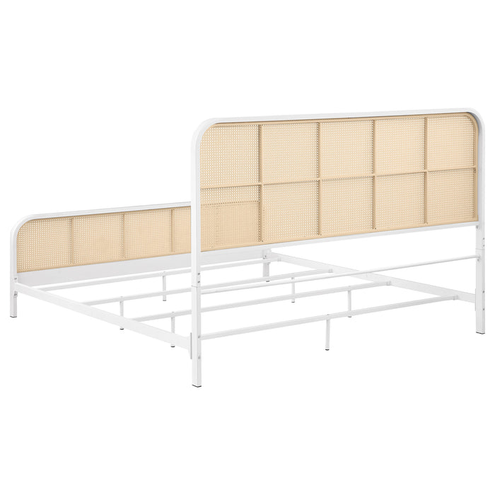 Lanewood Eastern King & Queen Bed Black & White