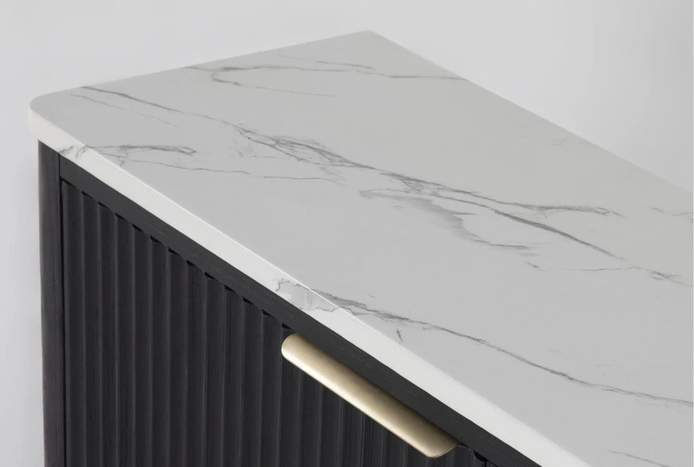 Kara Black TV Stand