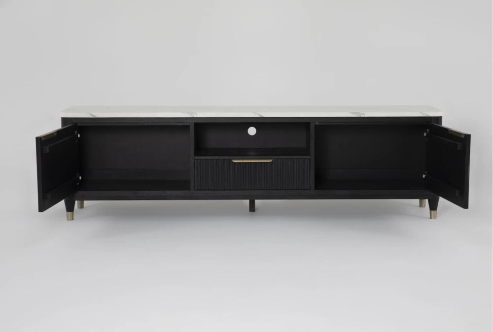 Kara Black TV Stand