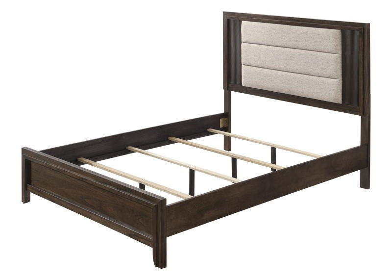 Carlton - Queen 5 Piece Bedroom Set - Brown