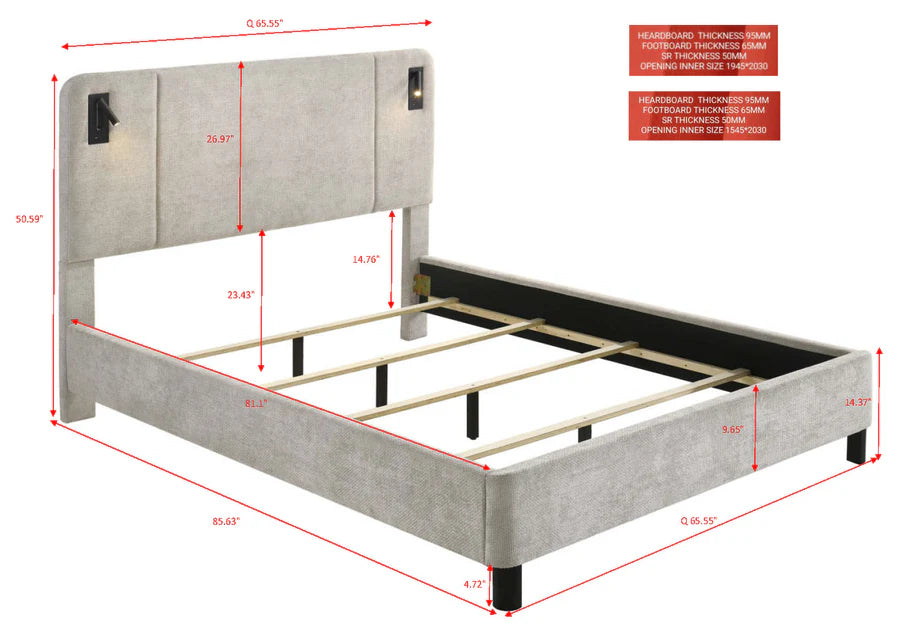 Freya Queen Bed Frame