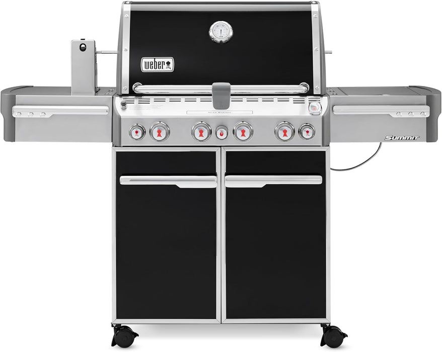 Weber Summit E-470 580-Square-Inch 48,800-BTU Liquid-Propane G, Black