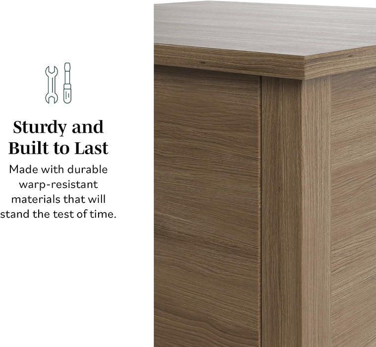 Simple Modern Nightstands with Square Legs, Diamond