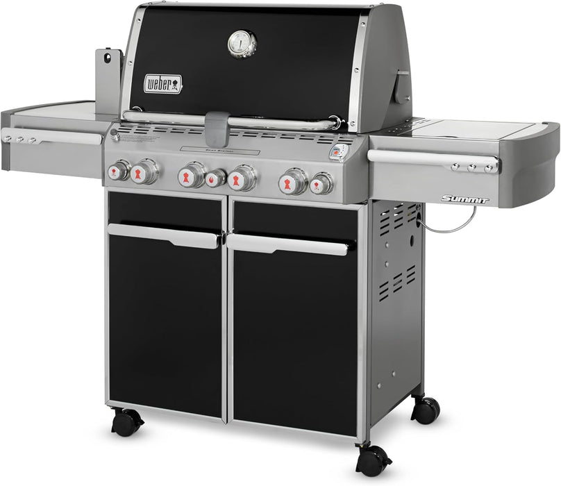 Weber Summit E-470 580-Square-Inch 48,800-BTU Liquid-Propane G, Black