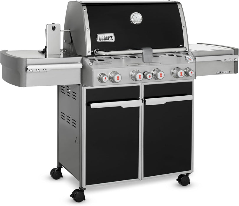 Weber Summit E-470 580-Square-Inch 48,800-BTU Liquid-Propane G, Black