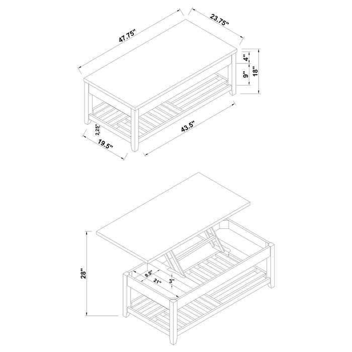 Cliffview Coffee Table Sets