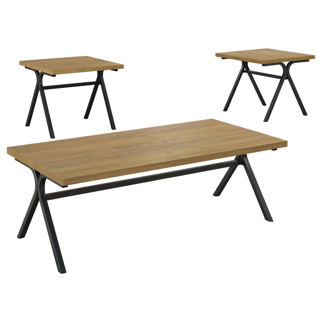 Golden Oak / Gunmetal