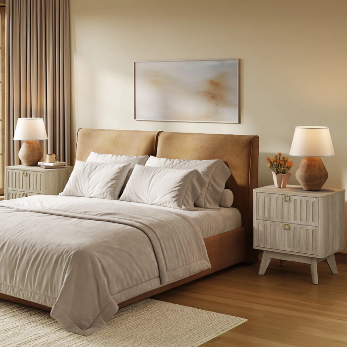 Brand New Assembled Nightstand - Modern style