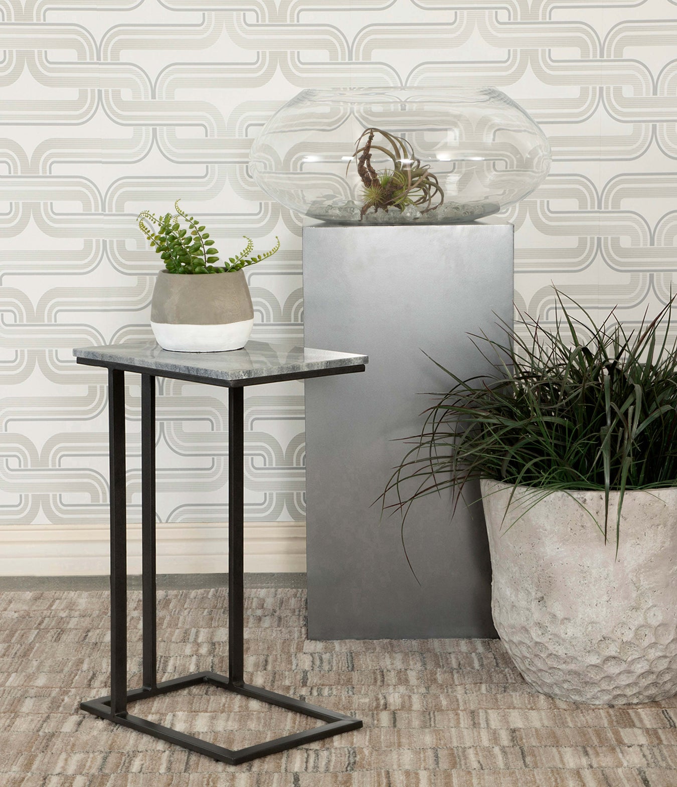 Grey Marble / Sandy Black