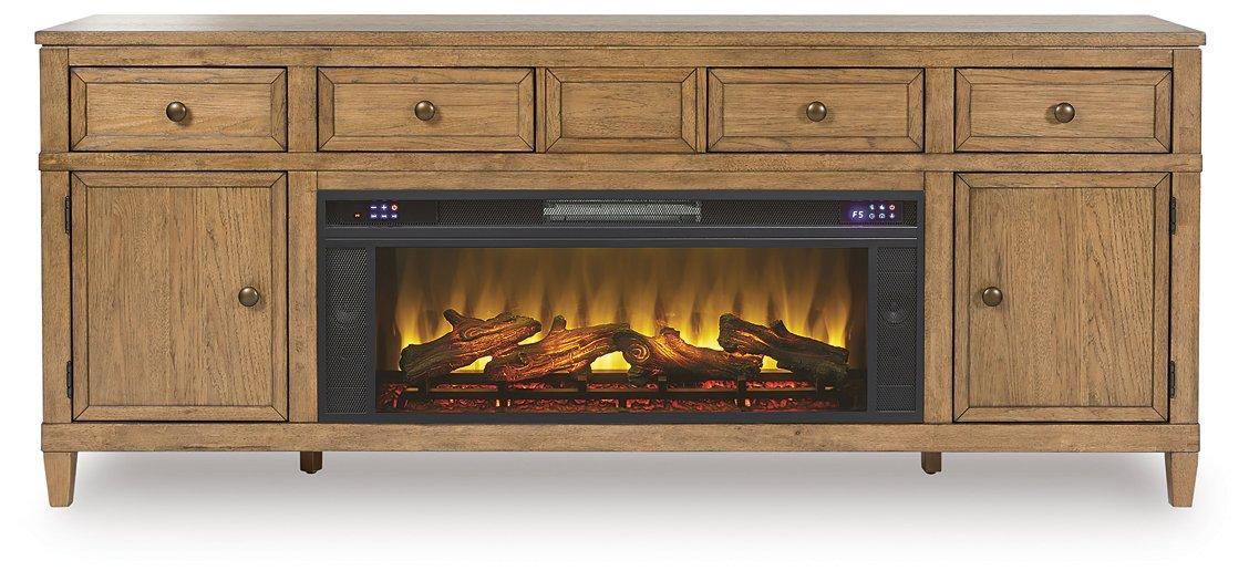 TV Stand w/Fire