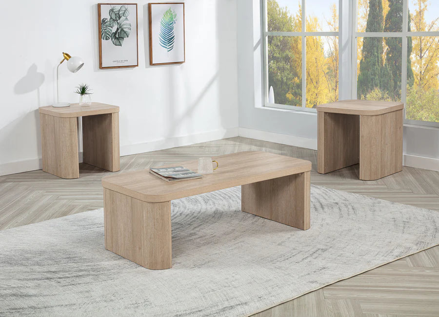 Ashton Natural 3-Piece Cocktail Set