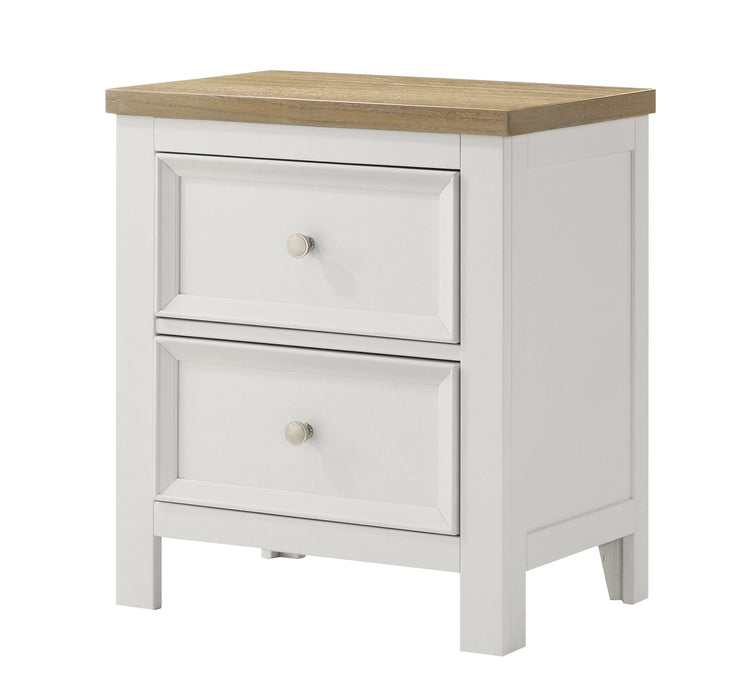 Brand new 5Pc Aston White Platform Storage Bedroom Set