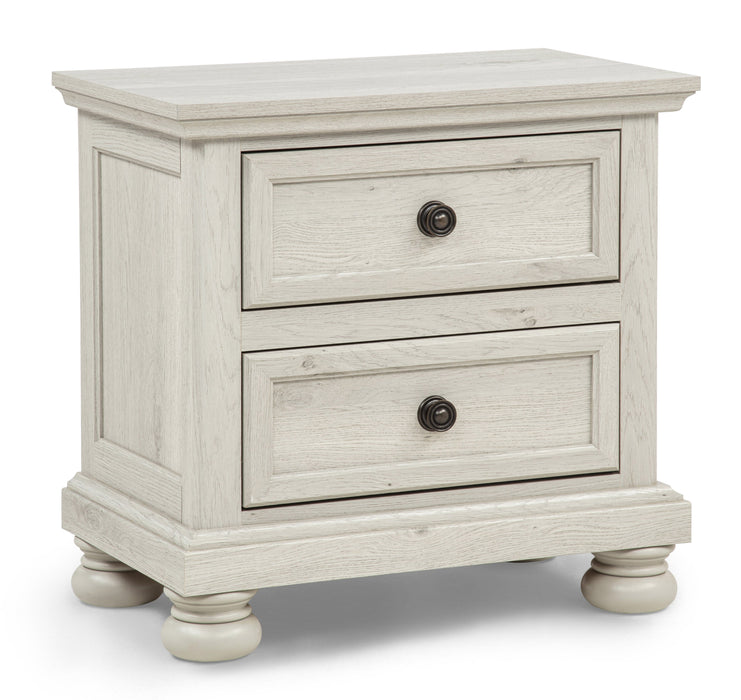 Claribelle White Nightstand