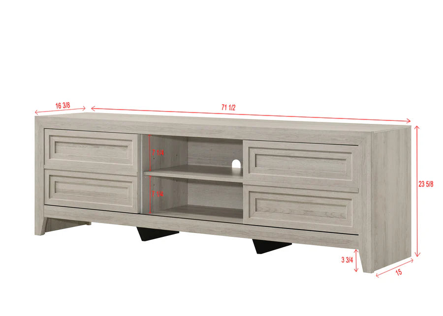 Lorraine Gray TV Stand