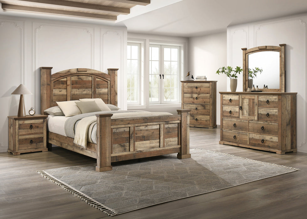 Ella-Mae Natural Bedroom Set
