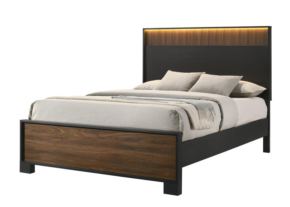 Nemy Brown King Bed