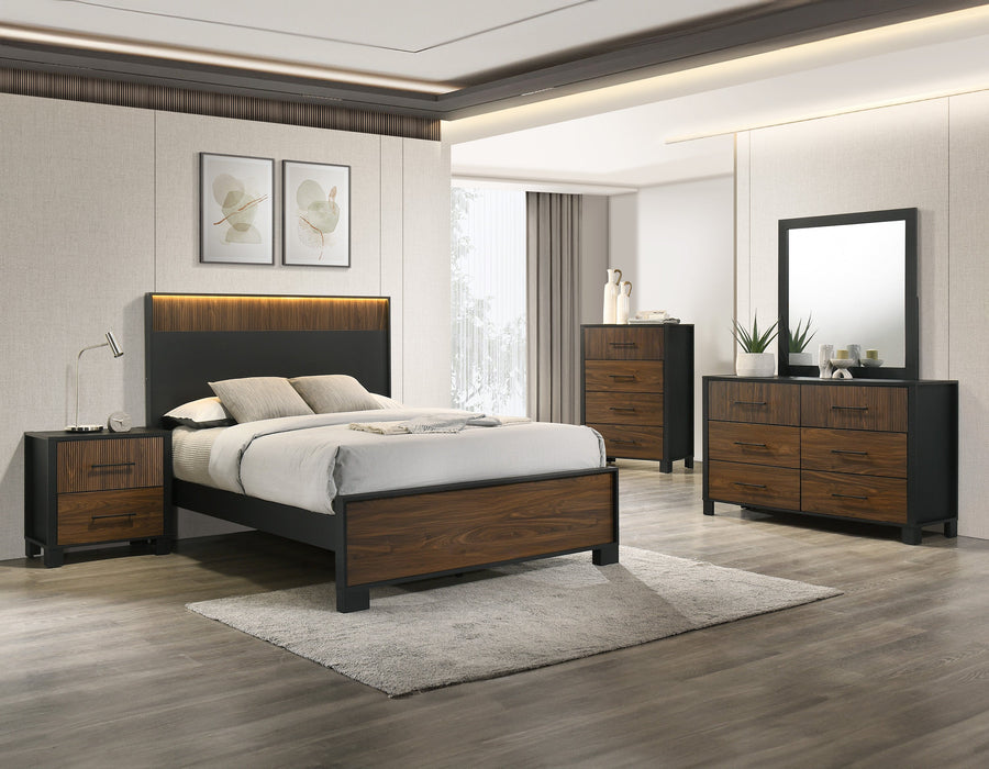 Nemy Brown Bedroom Set