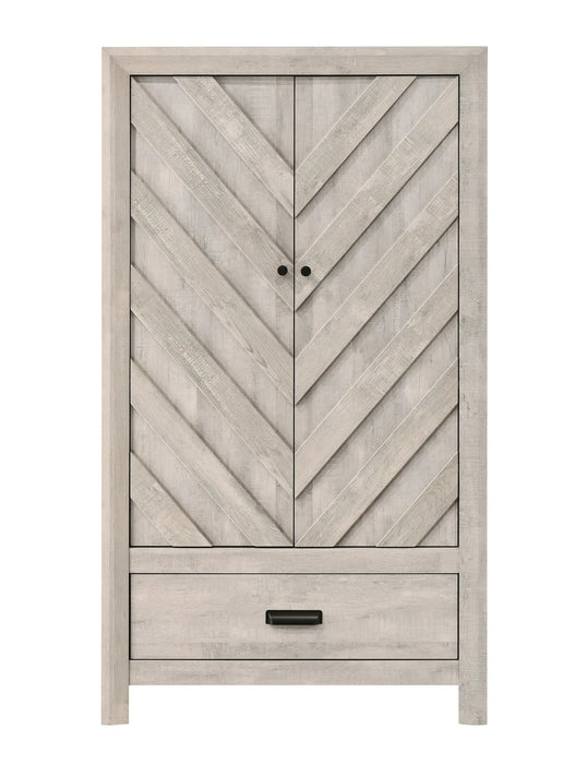 Valor Antique White Armoire